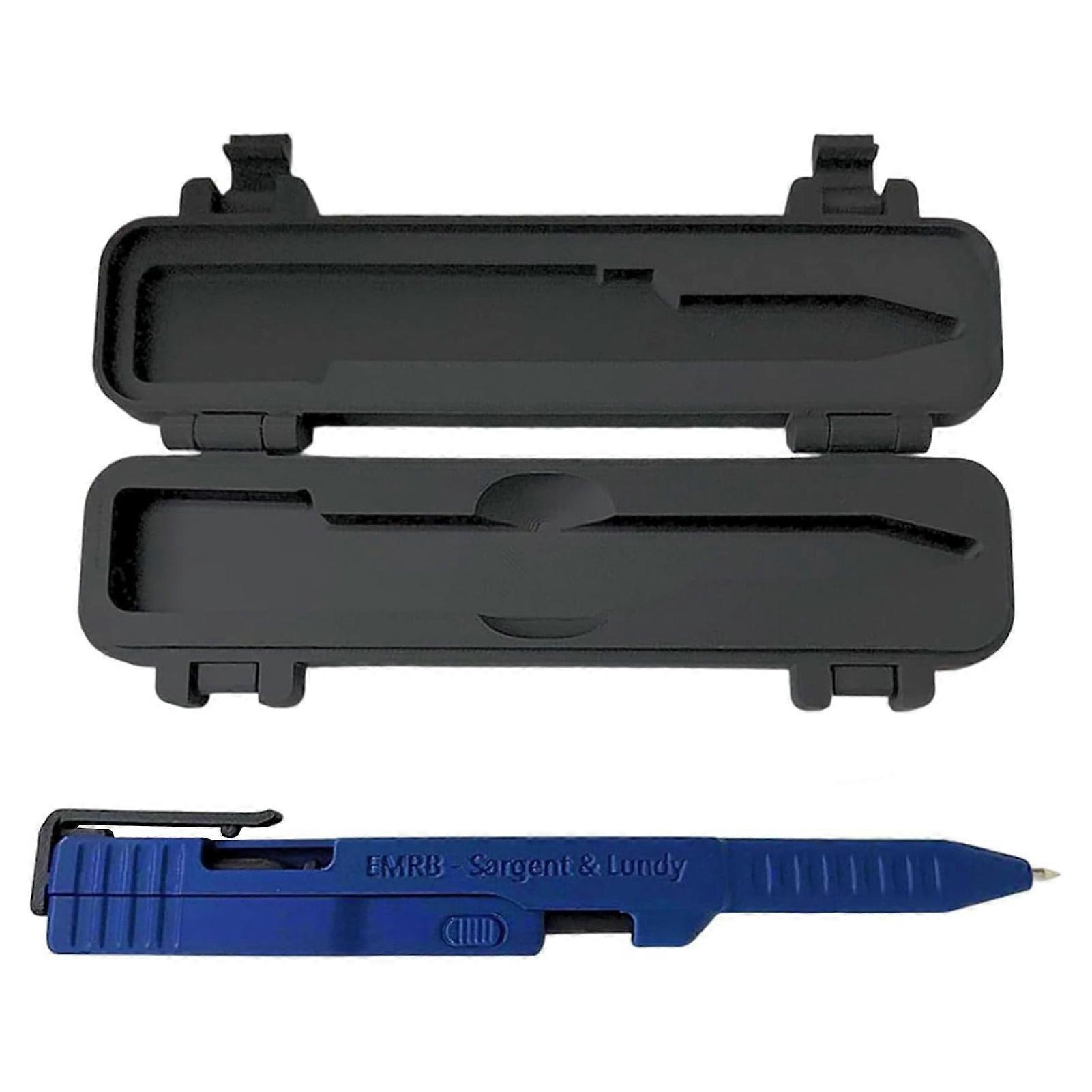 Tactical Slide Actions Ballpoint Pen Novelty Writing Tool for Home/Office