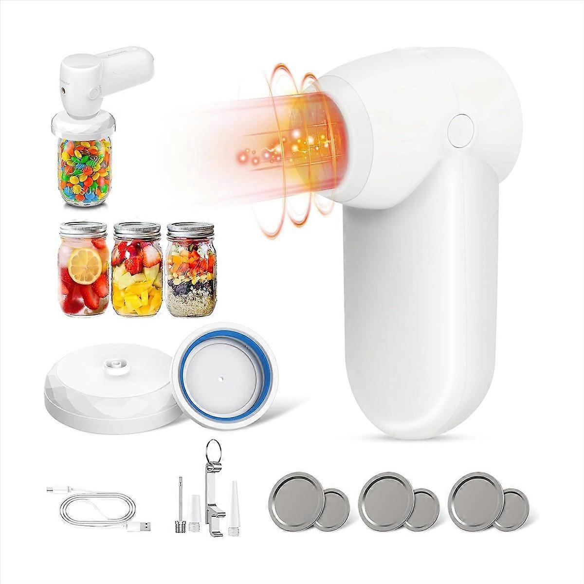 Electric Jar Vacuum Sealer, Cordless Jar