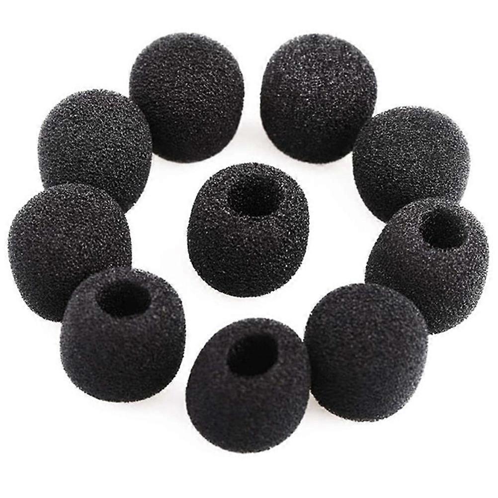 10 st. mikrofonskydd mikrofonvindskydd ministorlek kavajslag headset mikrofonvindskydd mikrofonvindskydd