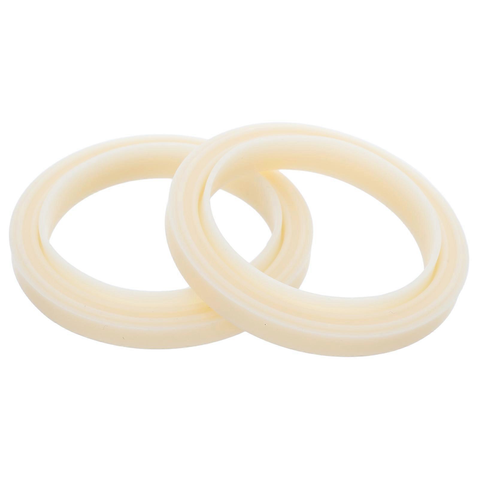 Coffee Machine Silicone Gasket Seal for Espresso Machine 2Pcs Replacement