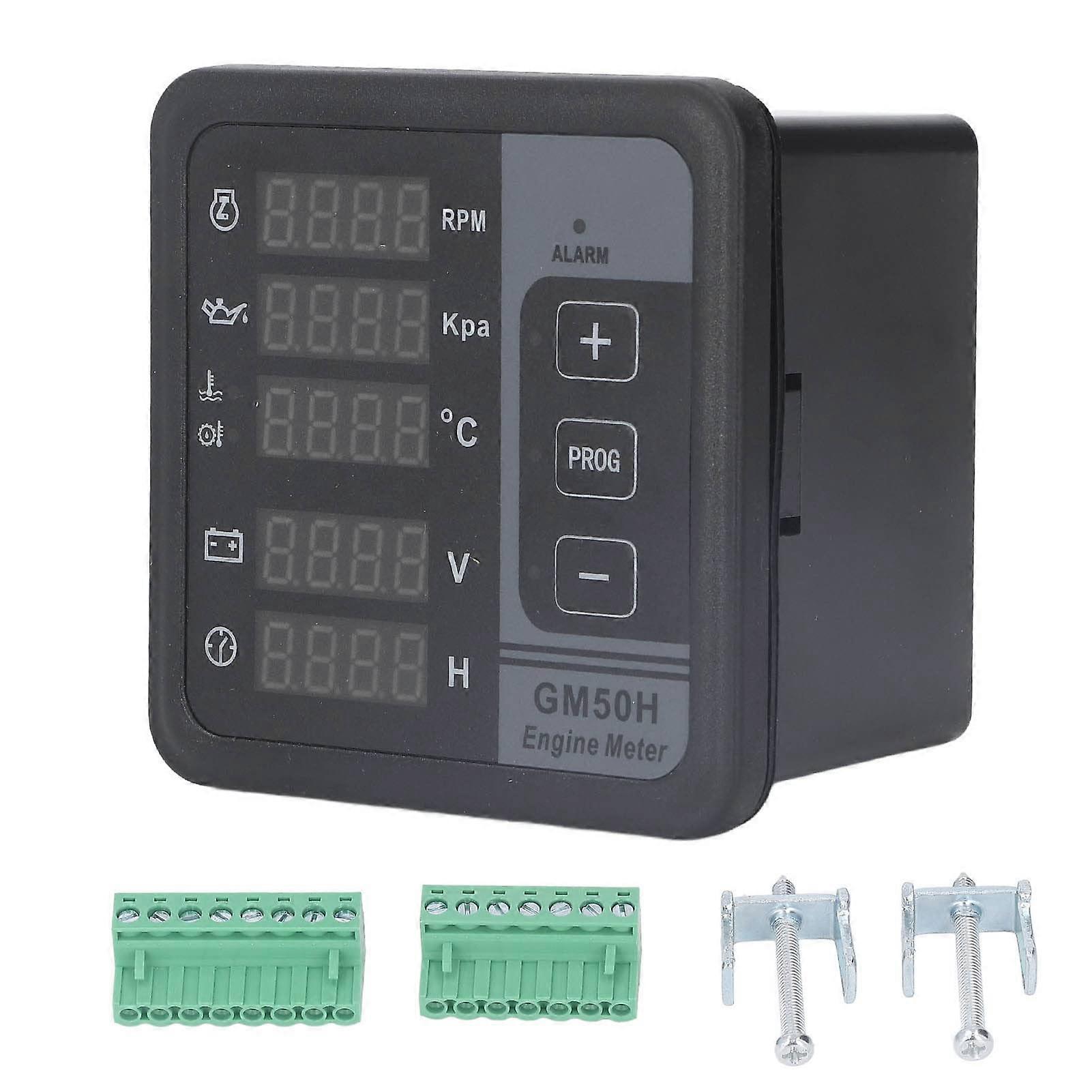 RS485 Generator Controller with Wide Measurement Range and Industrial Digital Engine Meter for Backup Power
