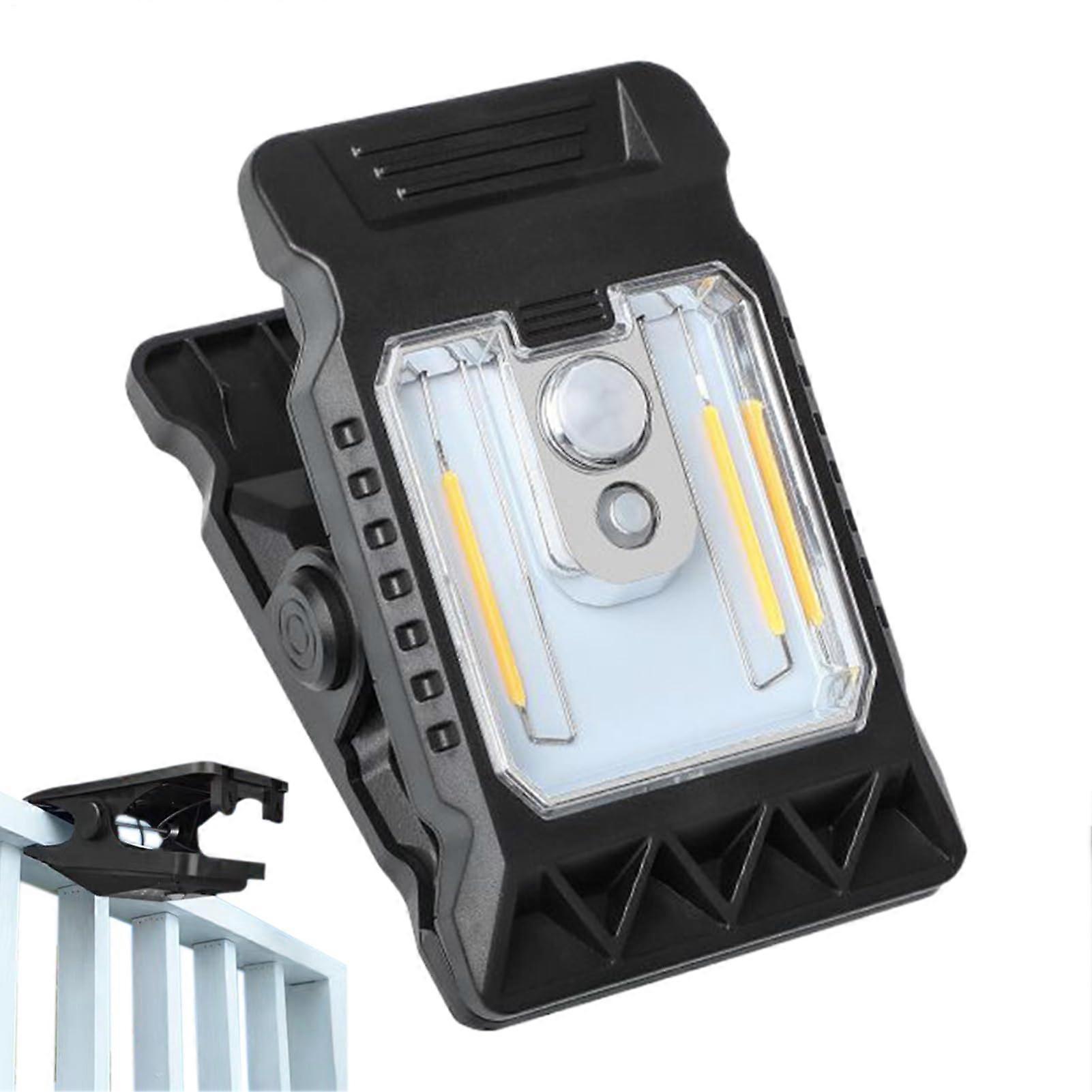 Solar Powered Light Waterproof ClipOn Motion Light 300LM Sensor Lighting For Patio Fence Tungsten Wire