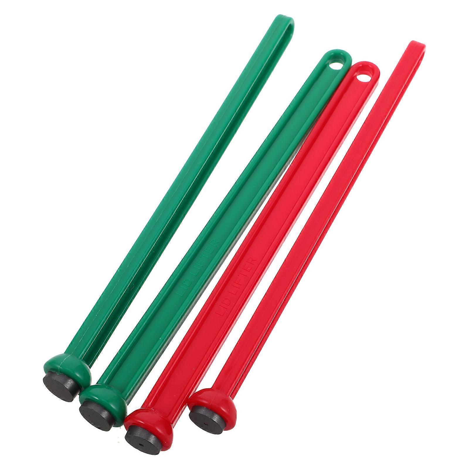 Ergonomic Magnetic Jar Lid Lifter for Canning Tools 4Pcs Set