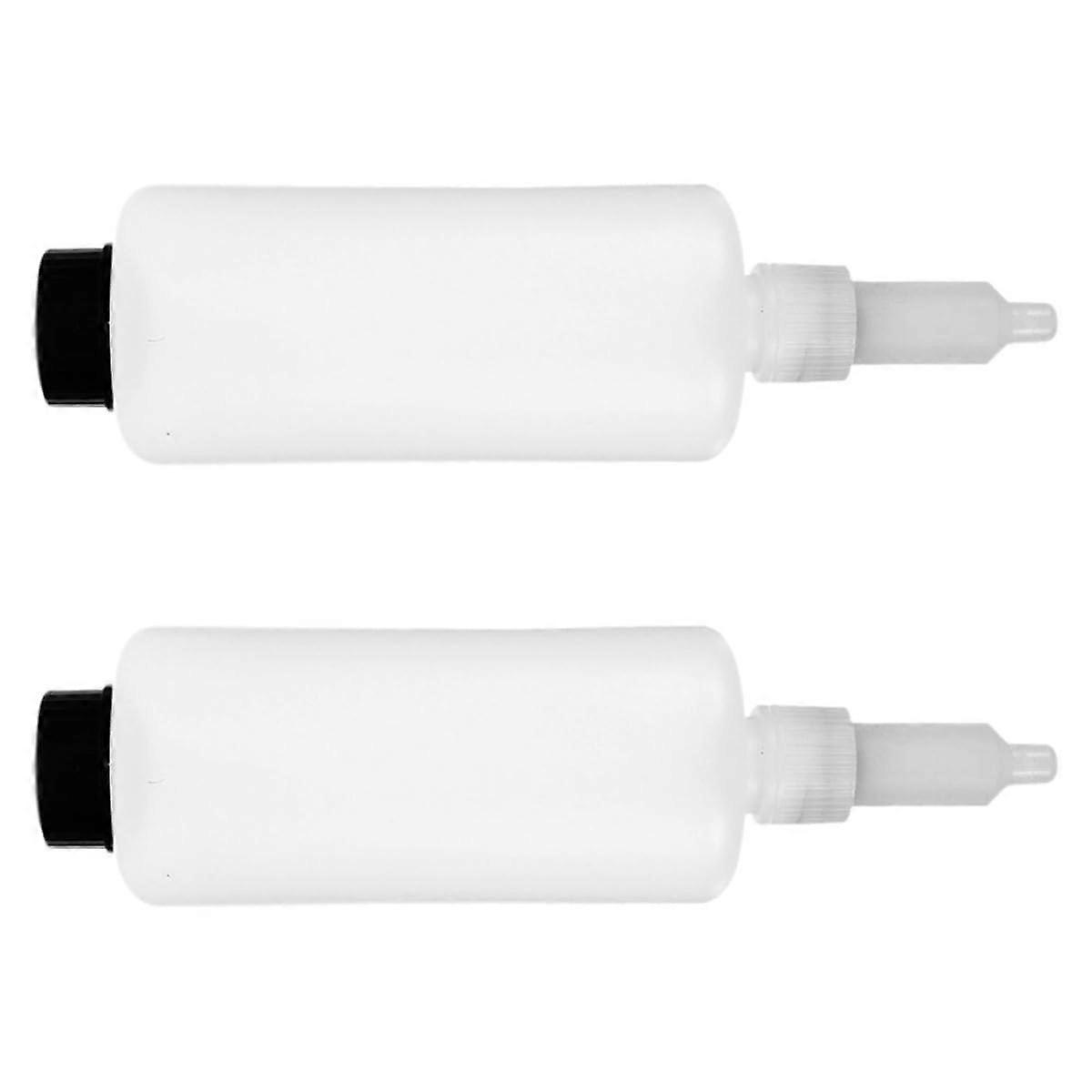 2pcs Large Capacity Wall Mount Soap Dispenser Bottles for Bathroom and Kitchen Refillable Pump