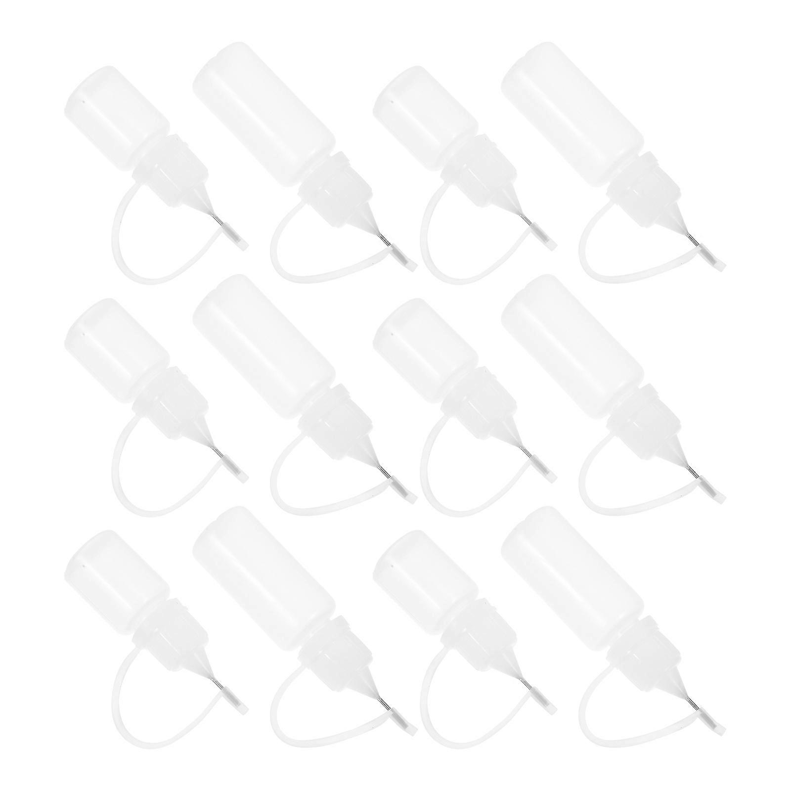 Glue Applicator Bottles Bottles for Precise Gluing 12Pcs