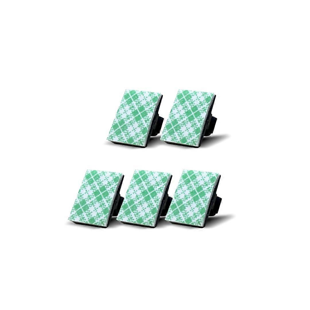 Cable Management Clips 5 Pack with Enhanced Grip Strength, SelfAdhesive Cord Organizer for Desk