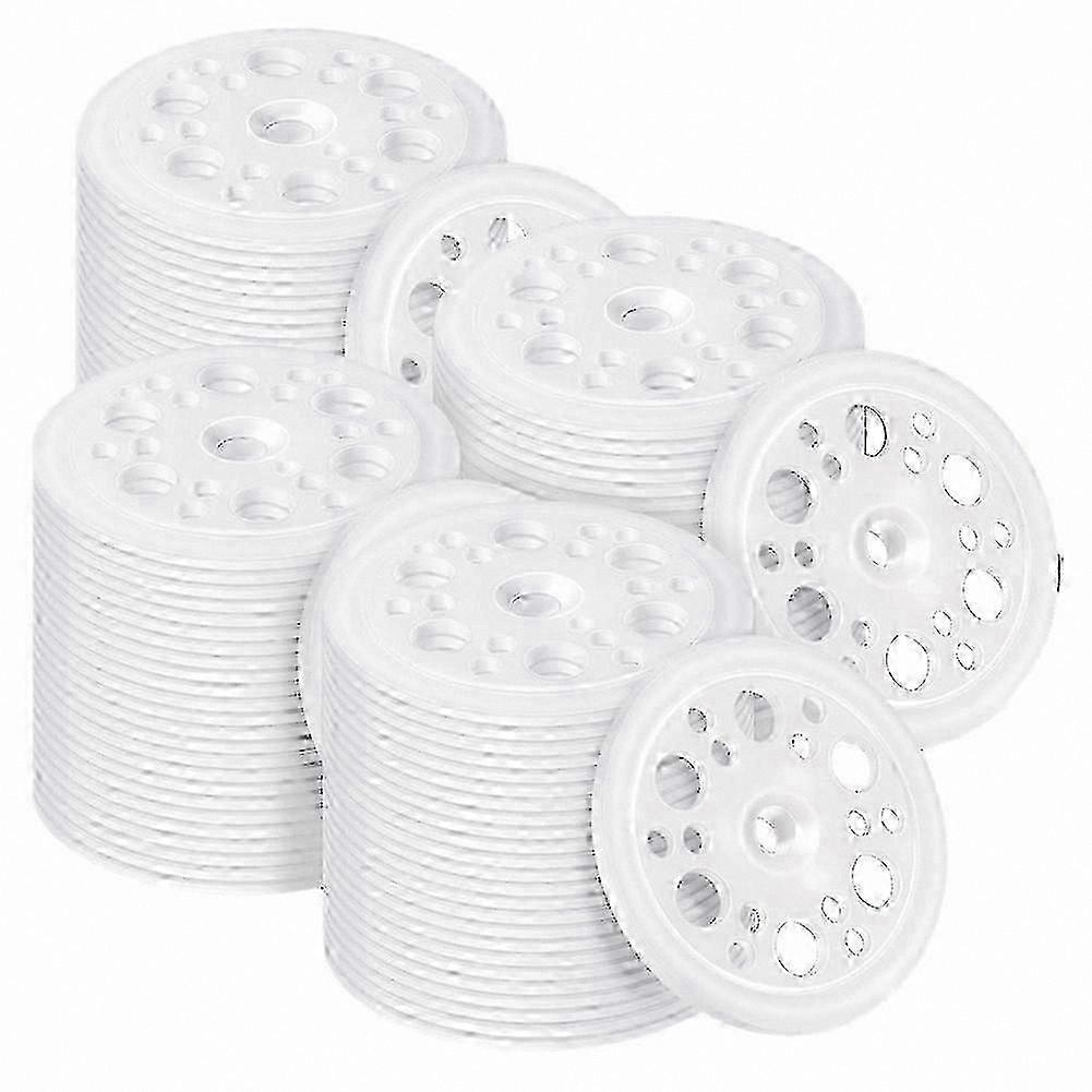 200 Pcs 1.77 Inch Plastic Insulation Washers, 45mm Polypropylene Load Spreading Washers for Fixing