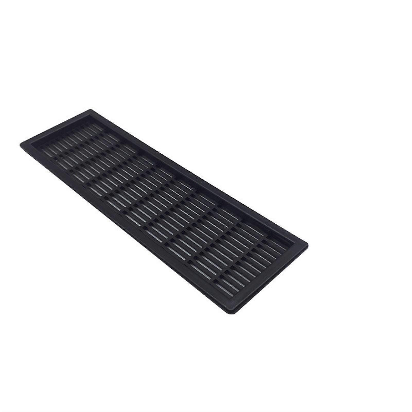 Plastic Rectangular Air Vent Cover 80x500 with Breathable Wall Ventilation Grille for Improved Air Circulation