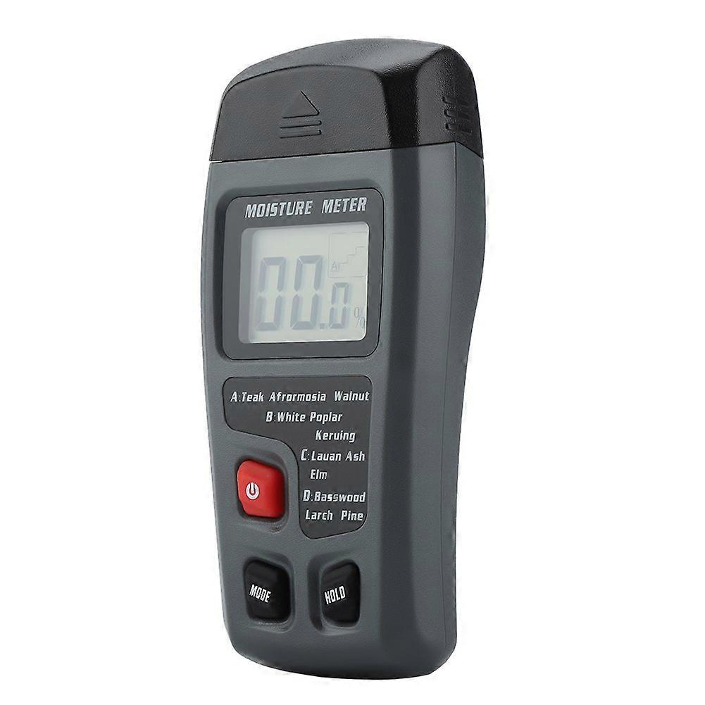 Wood Moisture Meter Digital LCD Tester for Timber with Accurate Readings and Auto Power Off