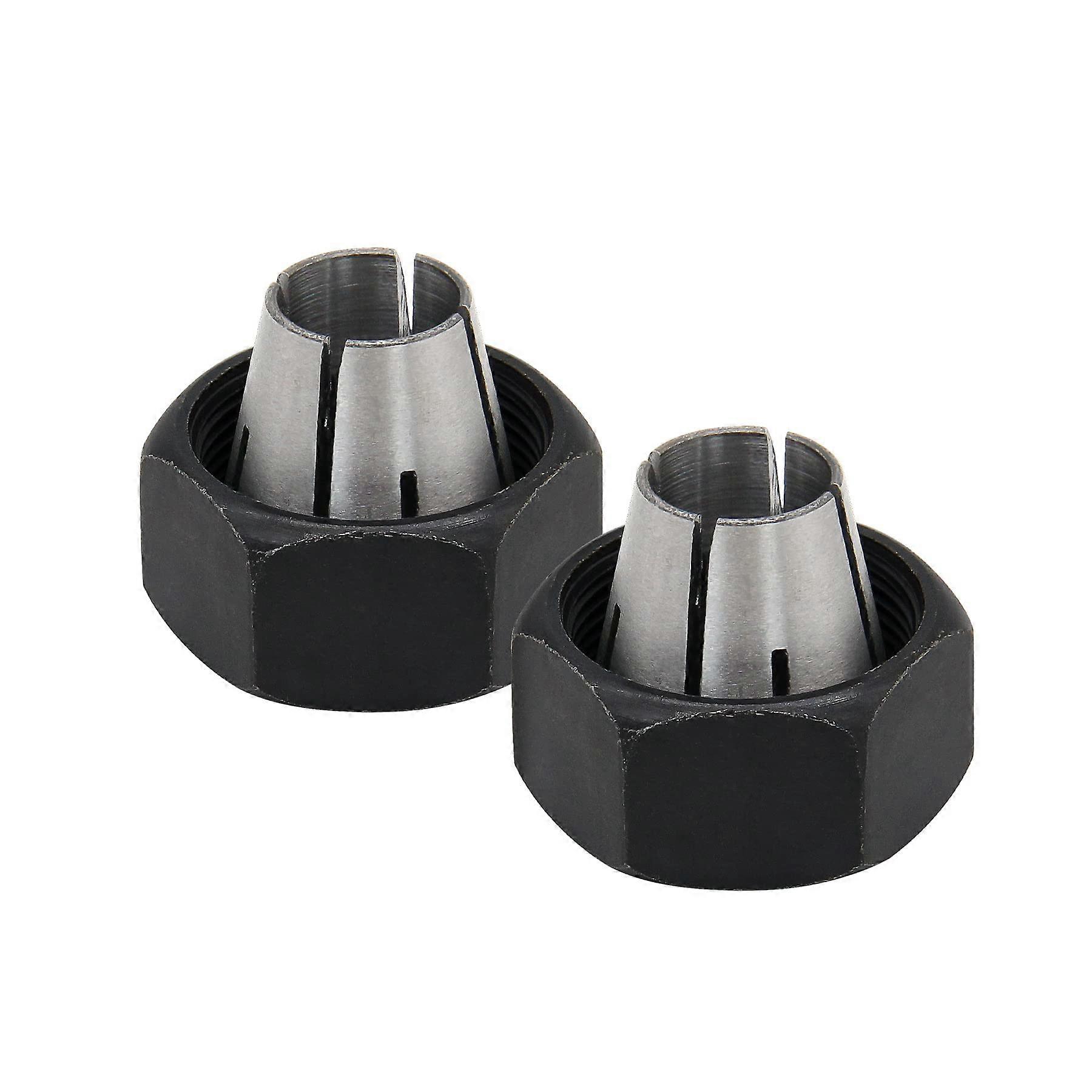 Router Collet 1/2 Inch Autorelease Replacement for Porter Cable Delta B&D 2 Pack Ref:3820