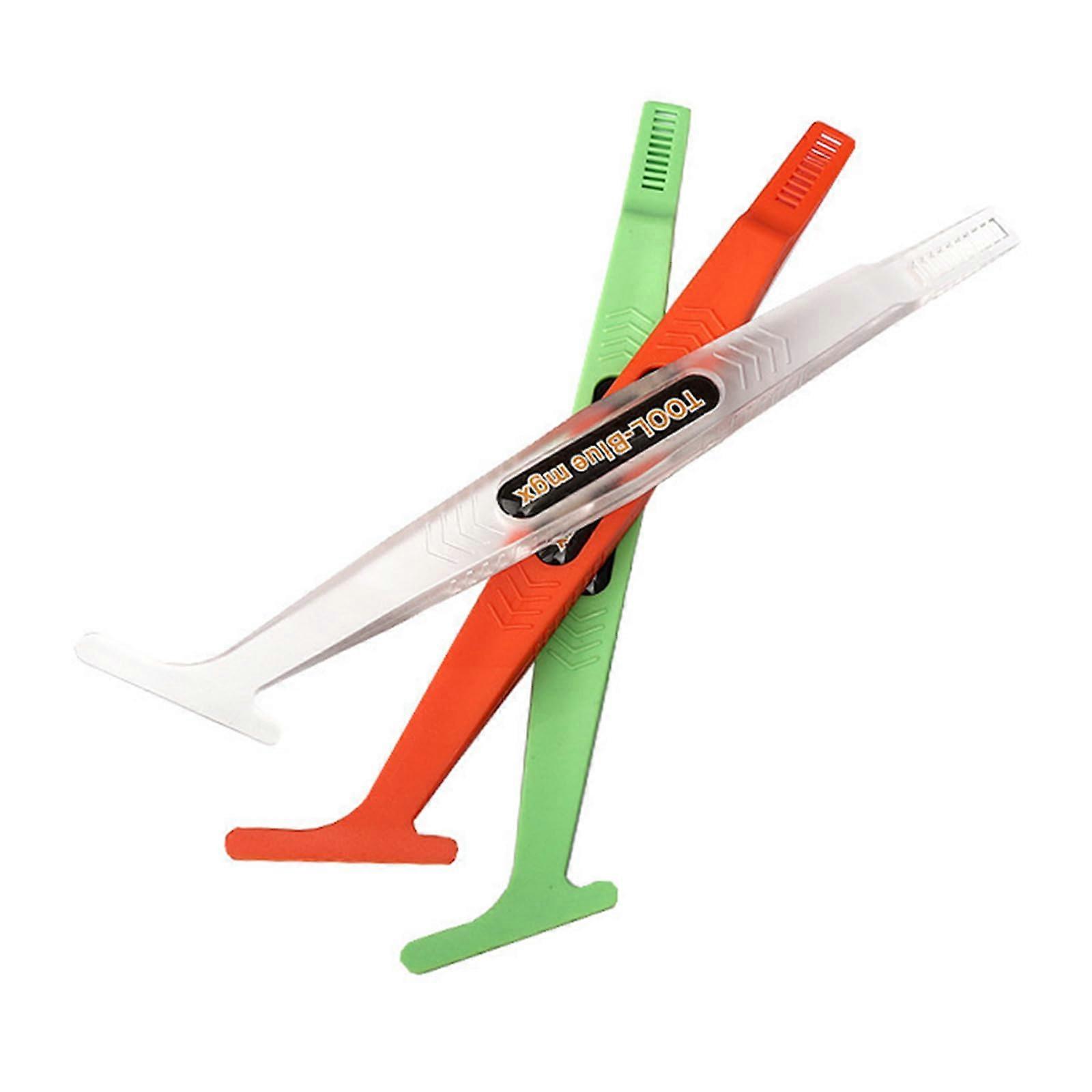 3 Piece Car Wrap Tool Set with Magnetic Scraper for Precise Edge Trimming and Smooth Vinyl Application