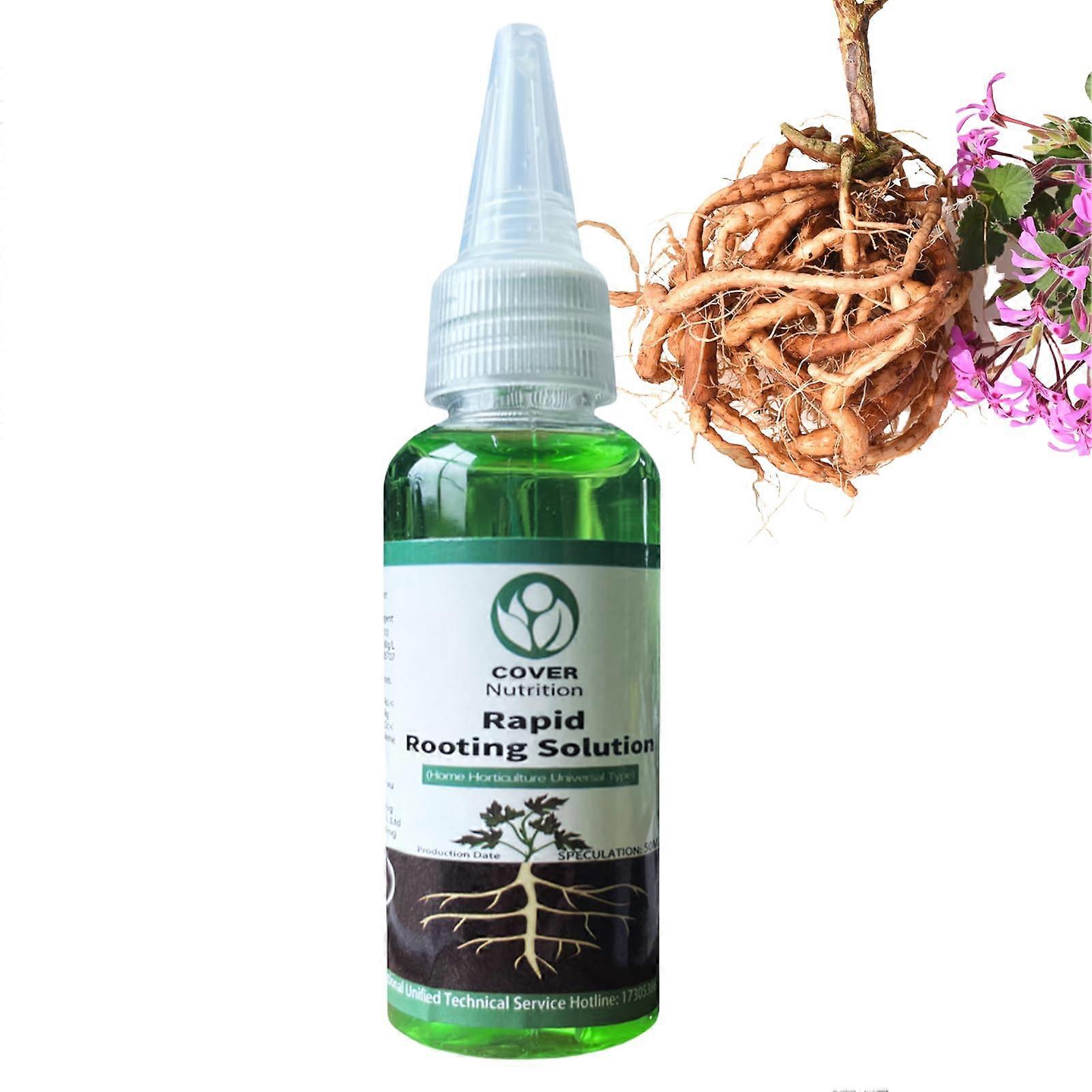 Rooting Hormone Liquid 50ml Boosts Root Development for Plant Cuttings and Indoor Plant Growth