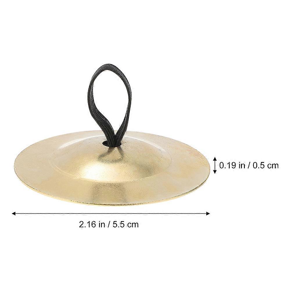 Mini Cymbal Props Finger Cymbals Stage Performance 10Pairs