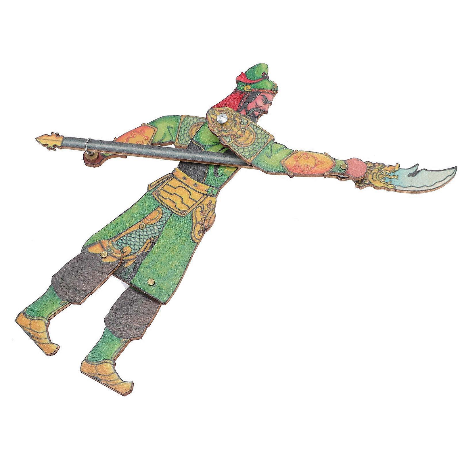 Traditional Shadow Puppets Puppet Theater Model for Home Multi Colored Set