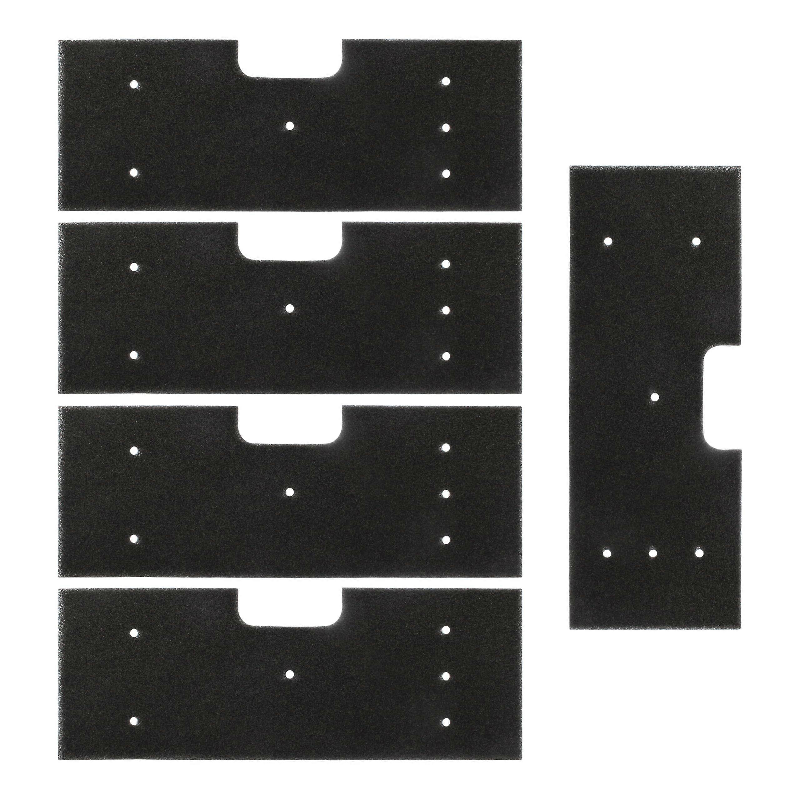 Washer Dryer Lint Filter Replacement for GE Profile PFQ97HSPVDS, Reusable 5Pack