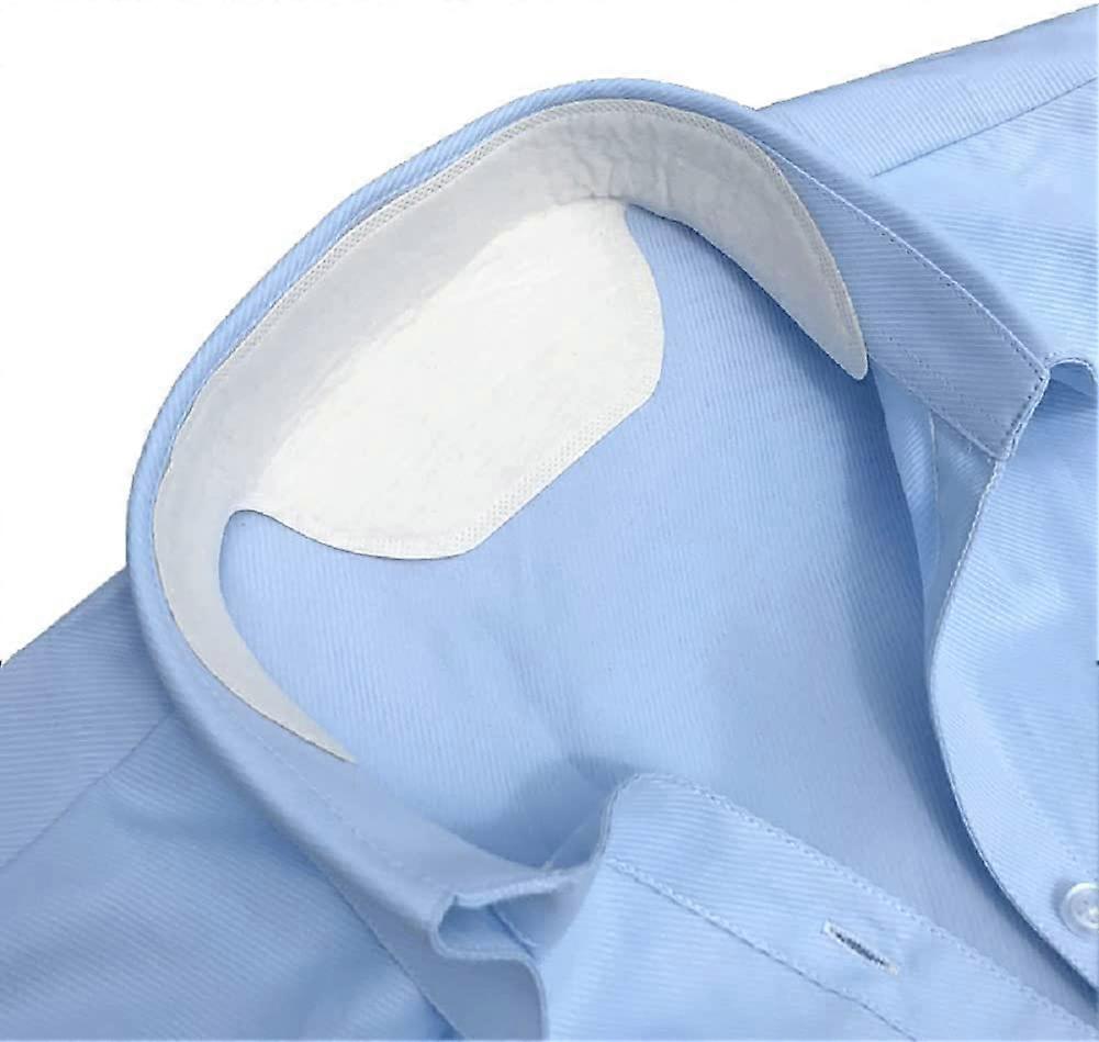 Collar Protector Pads 100 Pack SelfAdhesive Disposable Sweat Pads for Shirts Hats Odor Control