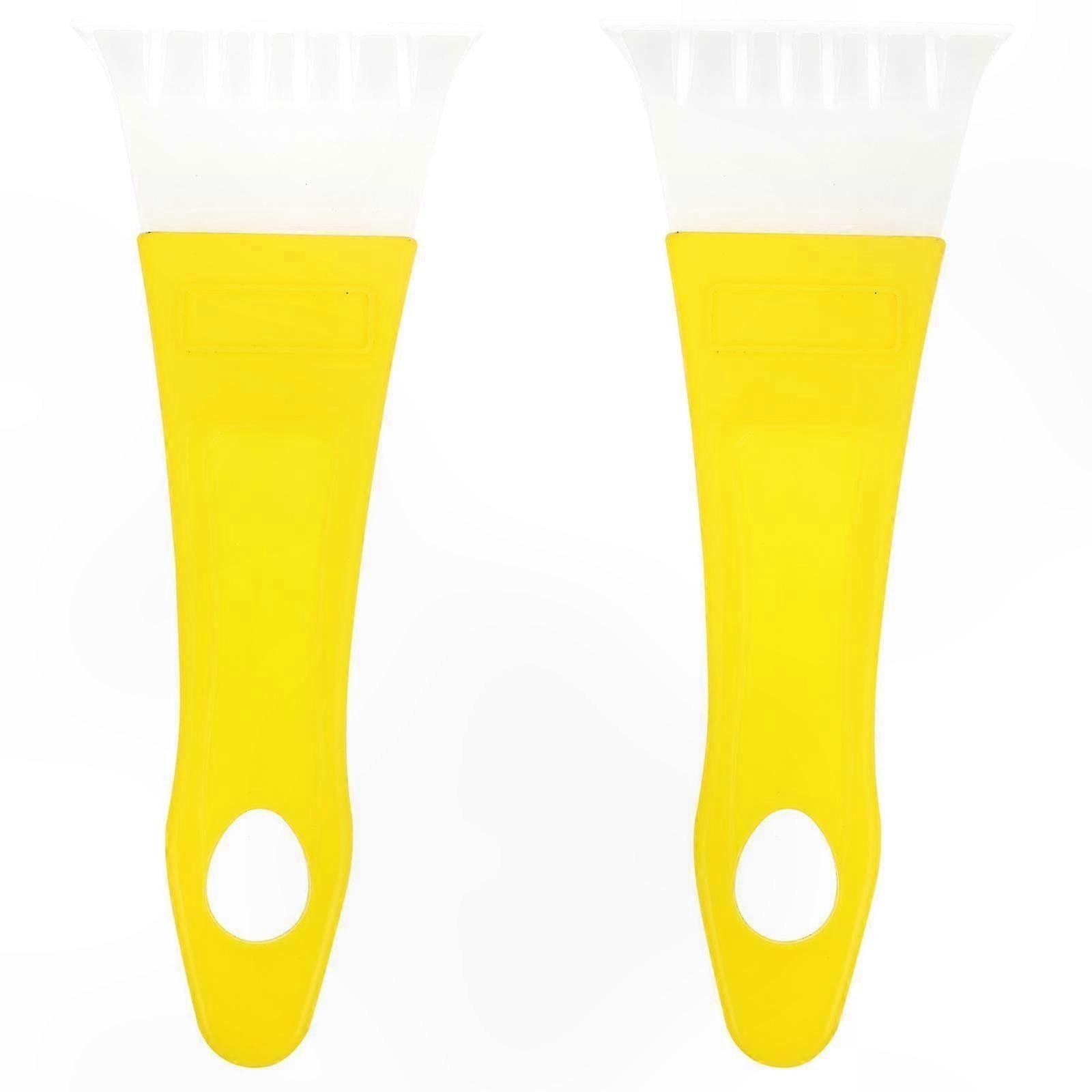 2025 2 Pack Durable Plastic Deicing Tools for Car Windows and Surfaces