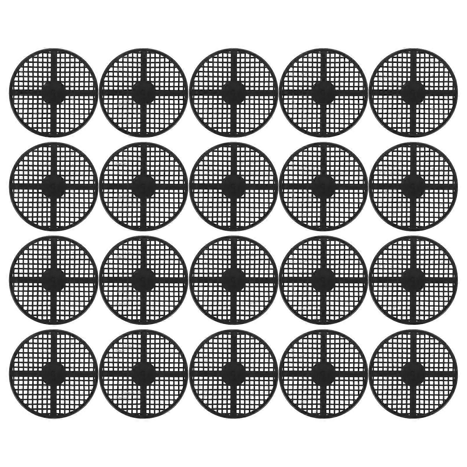 Plastic Flowerpot Grid Pads for Breathable Drainage with 20Pcs Set