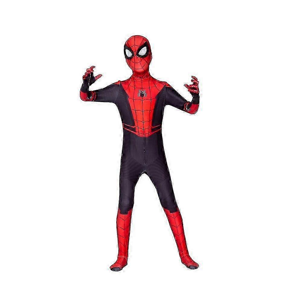 2026 Superhero Costume Super-verse Miles Morales Cosplay Costume Zentai Superhero Man Bodysuit Suit Halloween Costume For Kids Adult