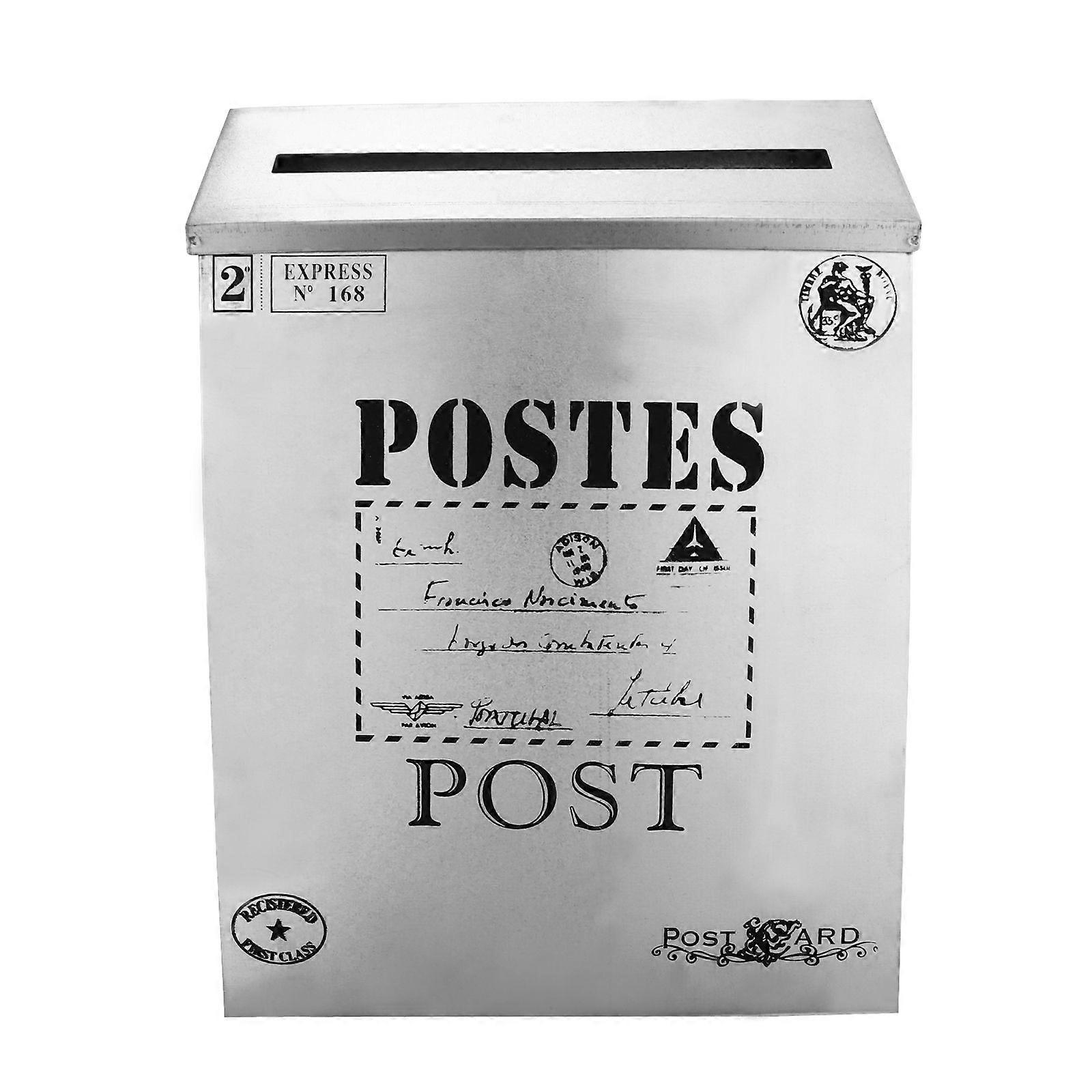 1pc Multifunctional Letter Box Durable Post Box Decor Photo Props for Decoration