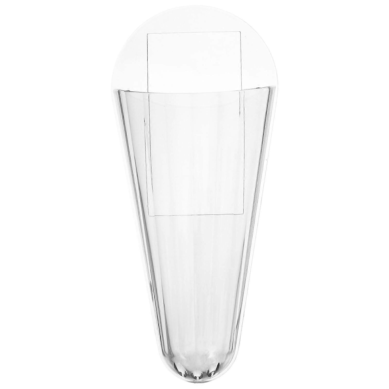 Wall Mounted Scissors Holder with Adhesive Easy Installation, Transparent Kitchen Organizer for 2