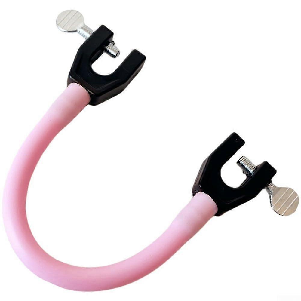 Pink Ski Trainer Tip Connector for Kids Beginners, Enhanced Stability and Speed Control