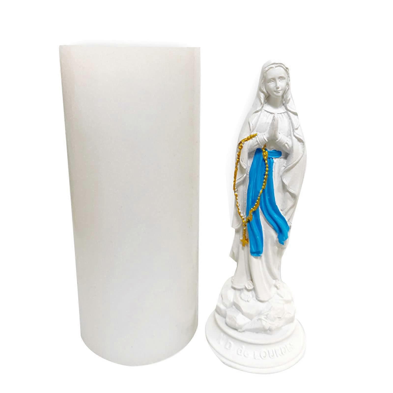 Virgin Mary Silicone Cake Mold for Easy Fondant Decorations and Versatile Dessert Baking