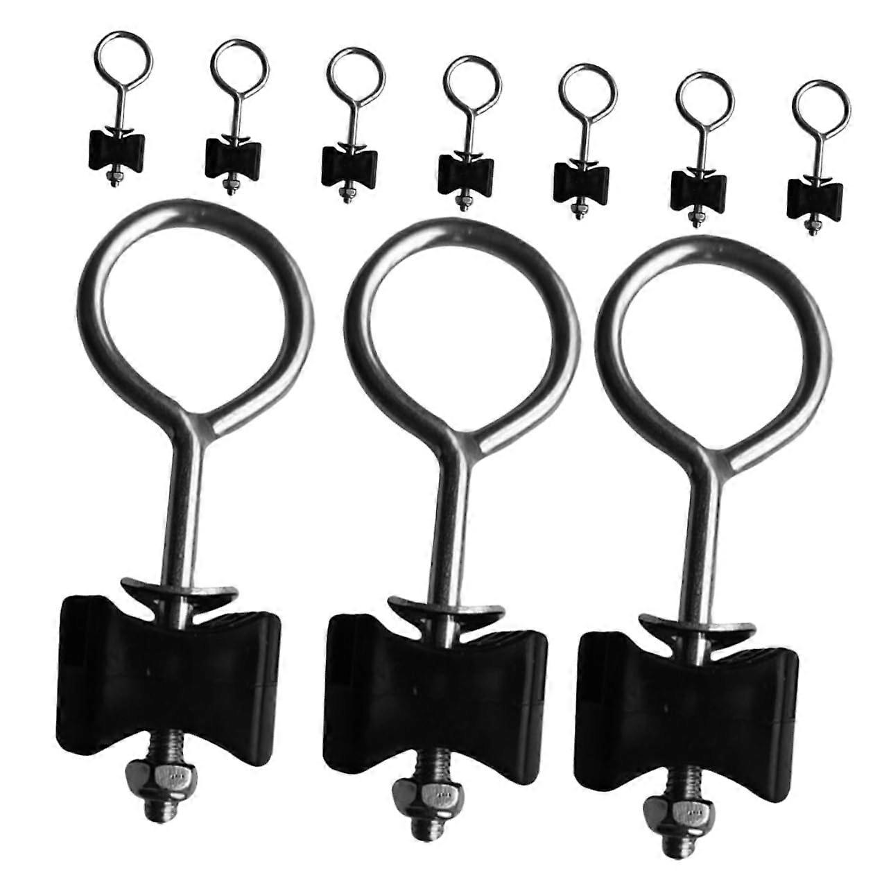 10pcs Trampoline Screws and Bolts for Secure Enclosure Fixing, Durable Safety Hardware