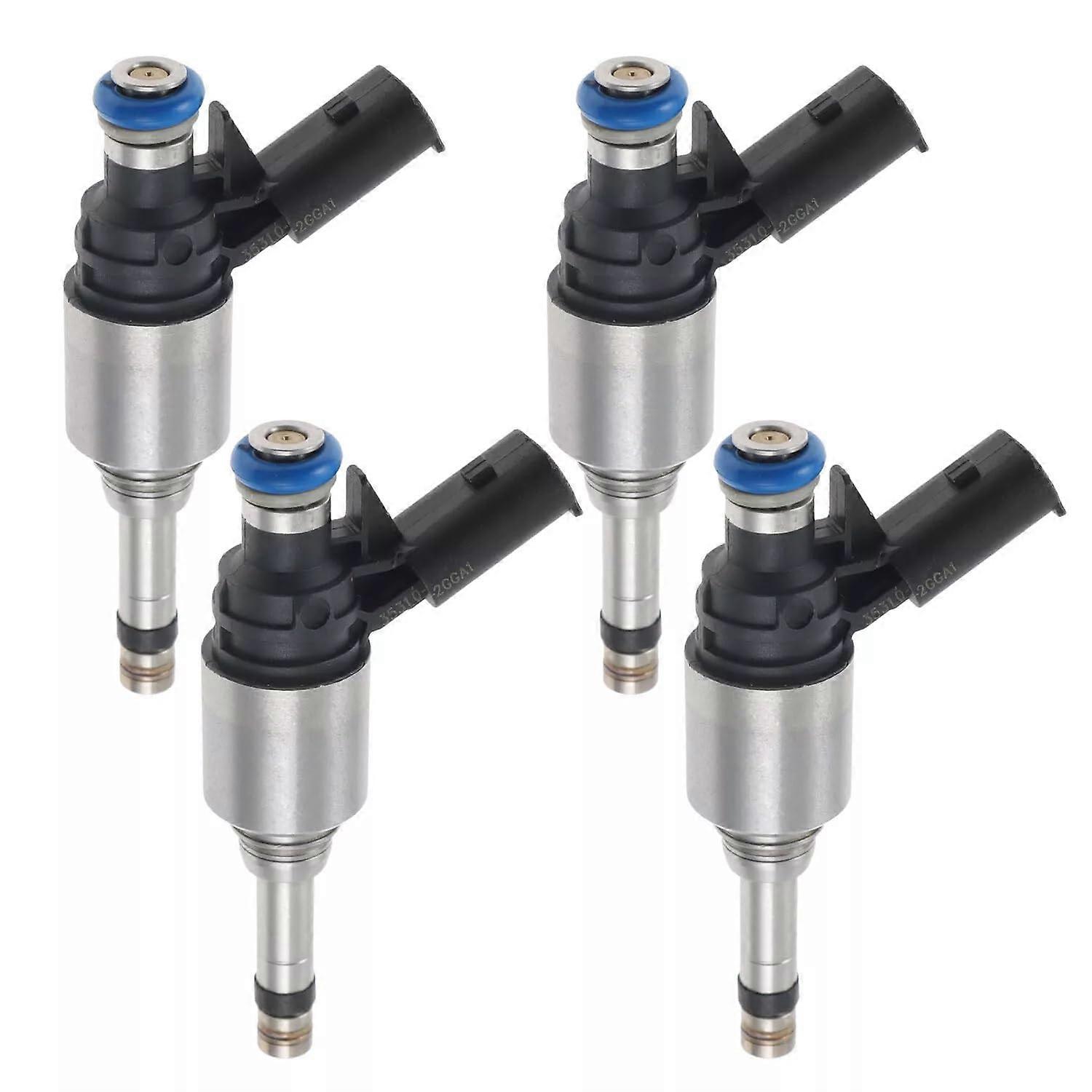 4pcs 353102GGA1 Fuel Injectors Compatible with Hyundai Sonata Tucson Santa Fe 2.4L Precision Fuel Delivery
