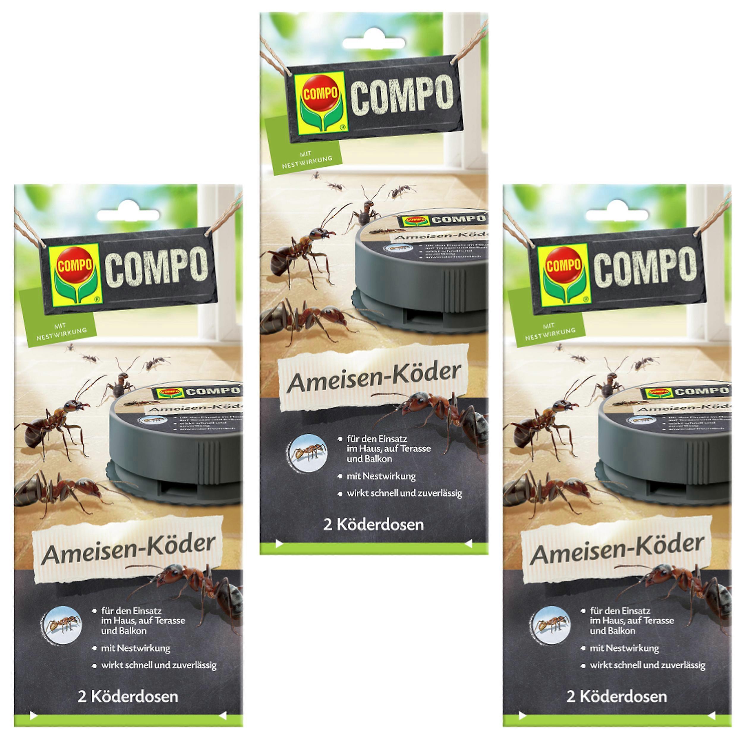 3 x spray de fourmi COMPO, 400 ml