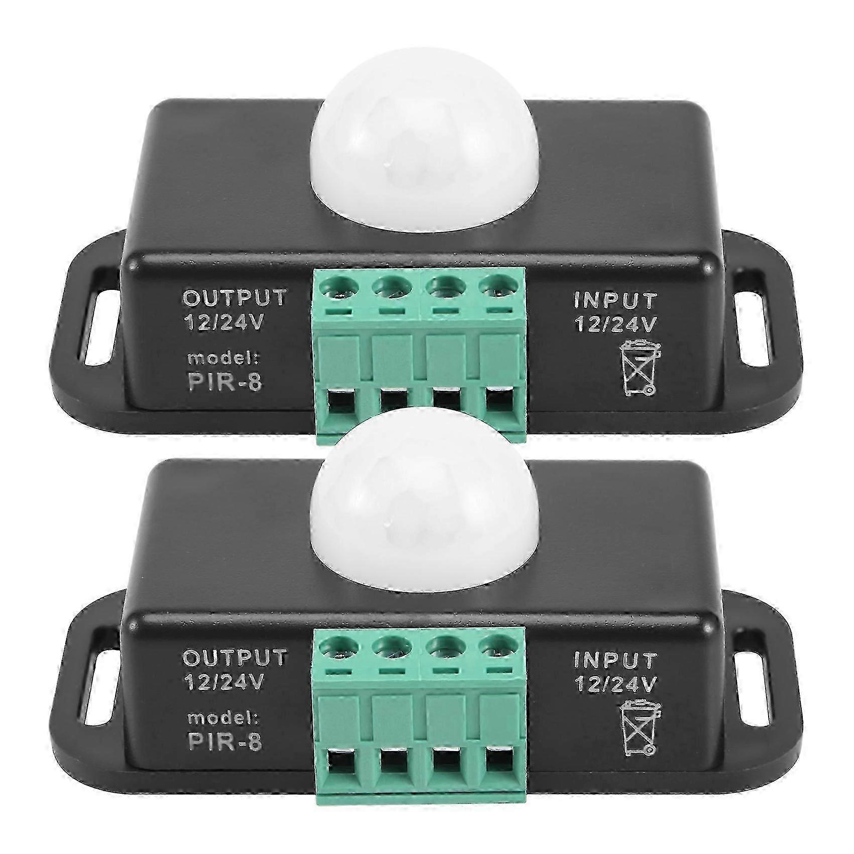 Human Infrared Sensor Switch, 12-24V 6A, Adjustable Delay, LED Strip Controller