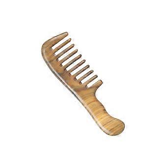Peigne en bois naturel antistatique, outil de coiffure pour le soin du cuir chevelu