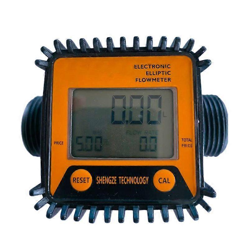 K28 Electronic Display Turbine Flowmeter for Measuring -Orange