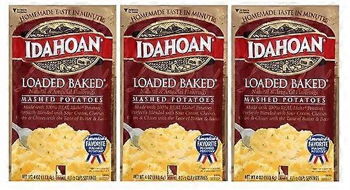 Idahoan Loaded Baked Mashed Potatoes 3 Pack
