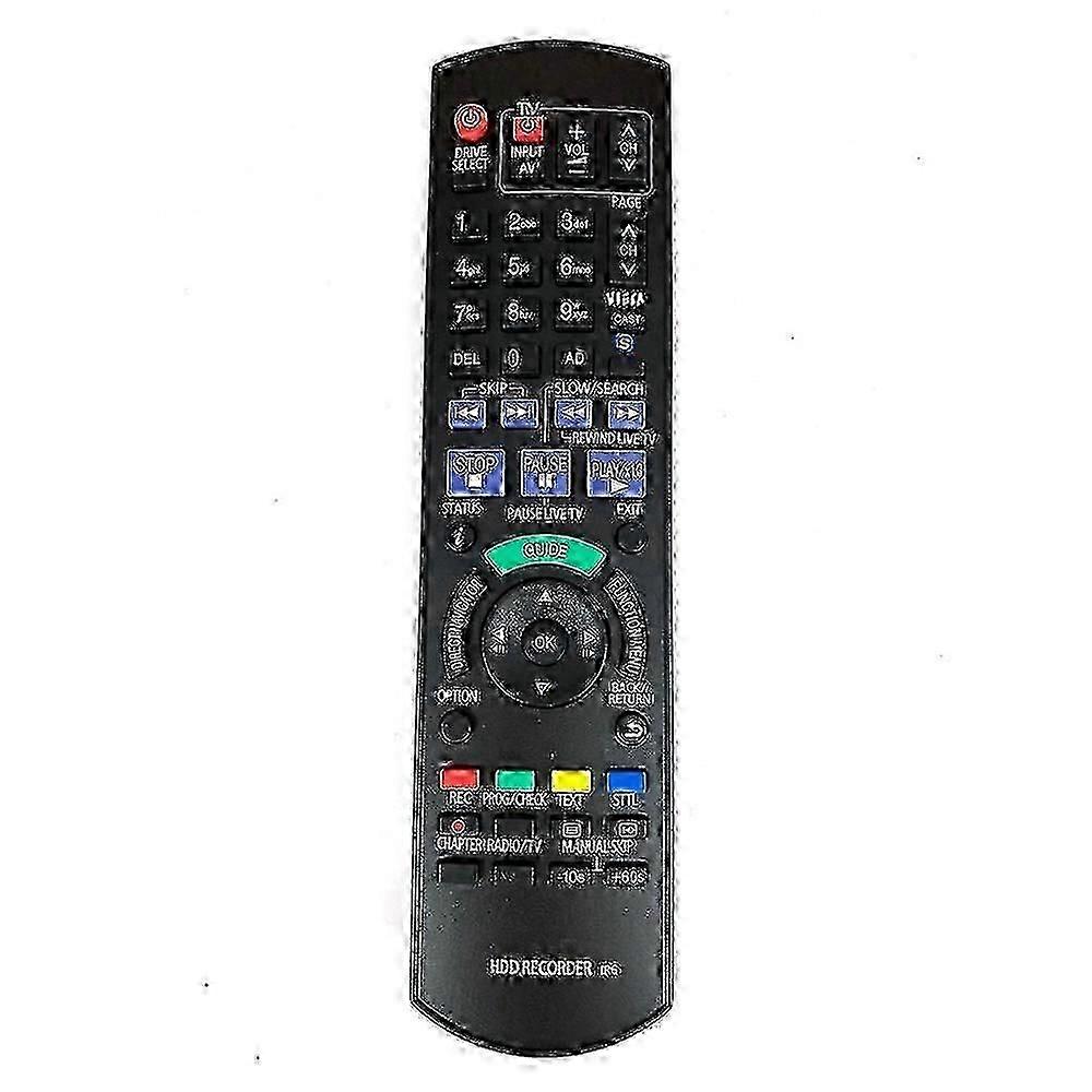 For Panasonic HDD DVD Recorder Replacement Remote Control with Full Function Buttons