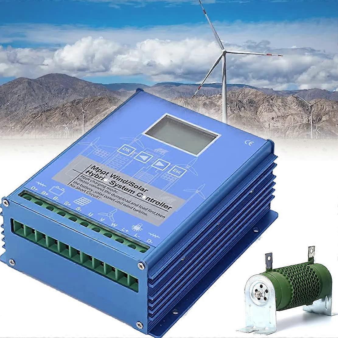 Solar Wind Hybrid Charge Controller 48V 5000W MPPT Off Grid with LCD Display