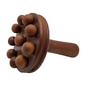 Mushroom Shape Massage Tool 10 Massage Heads Total Body Massager Wooden Massager