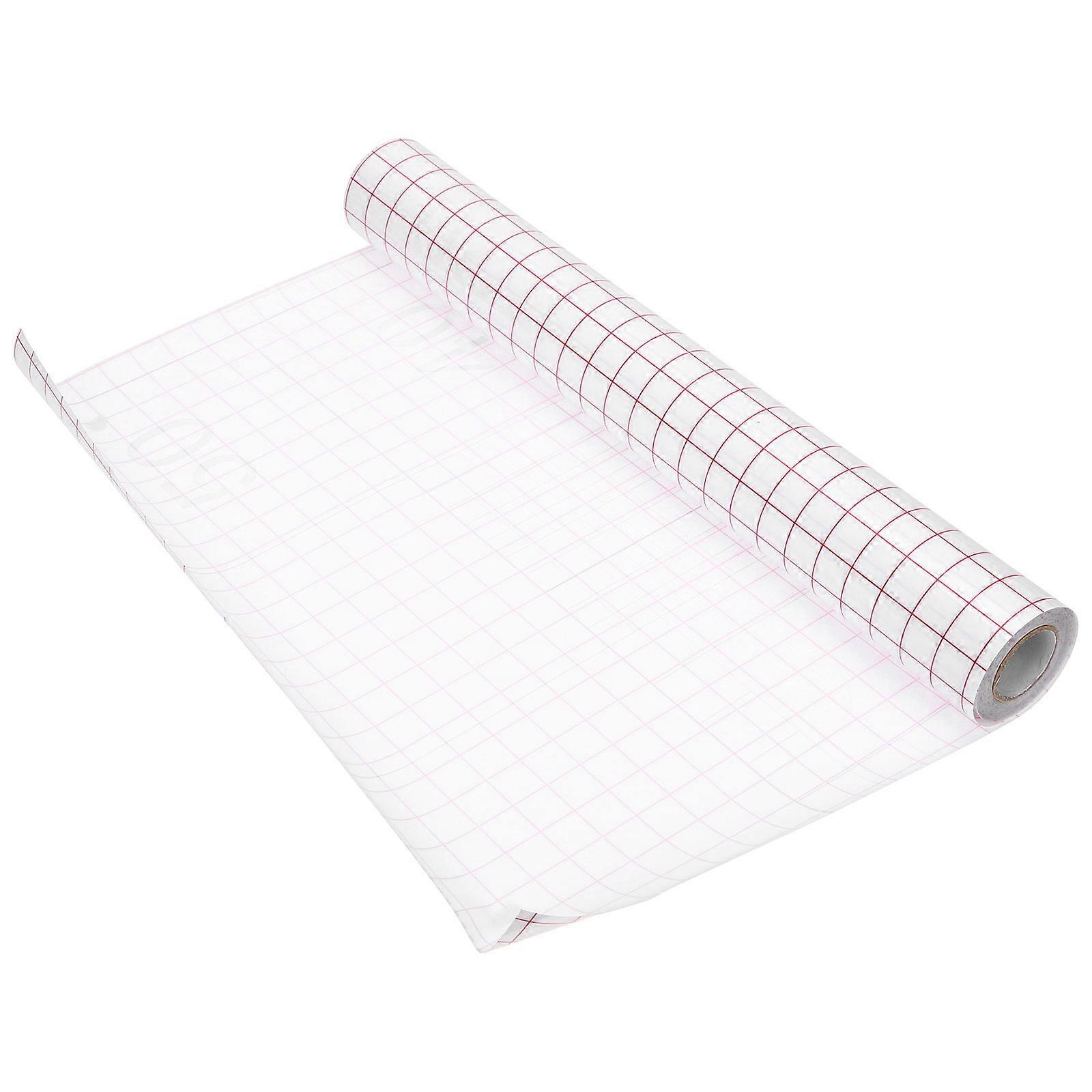 Red Grid Transfer Paper Application Grid Tape Double-sided Application Sheet