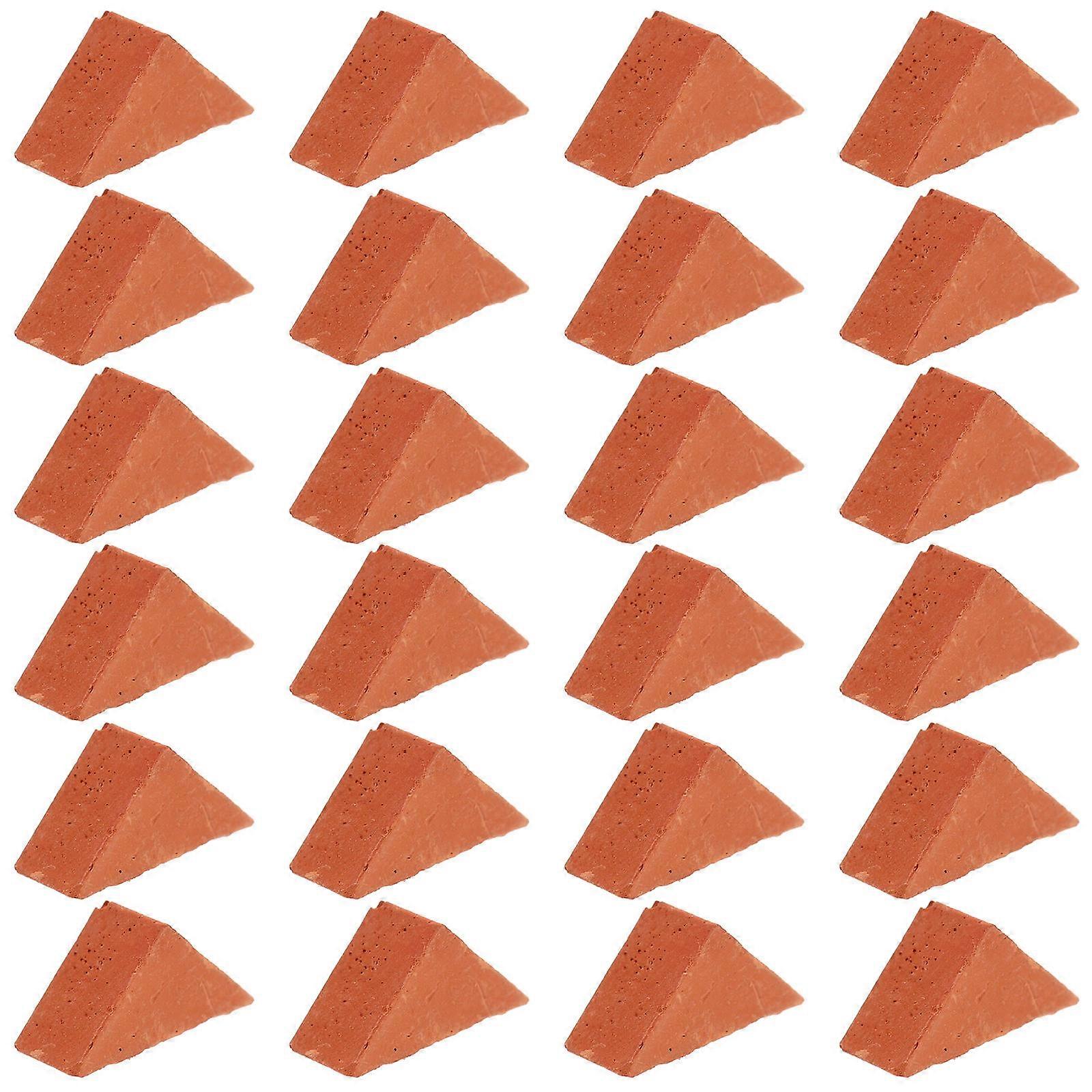 Miniature Bricks Faux Triangle Bricks for Model Building 800Pcs