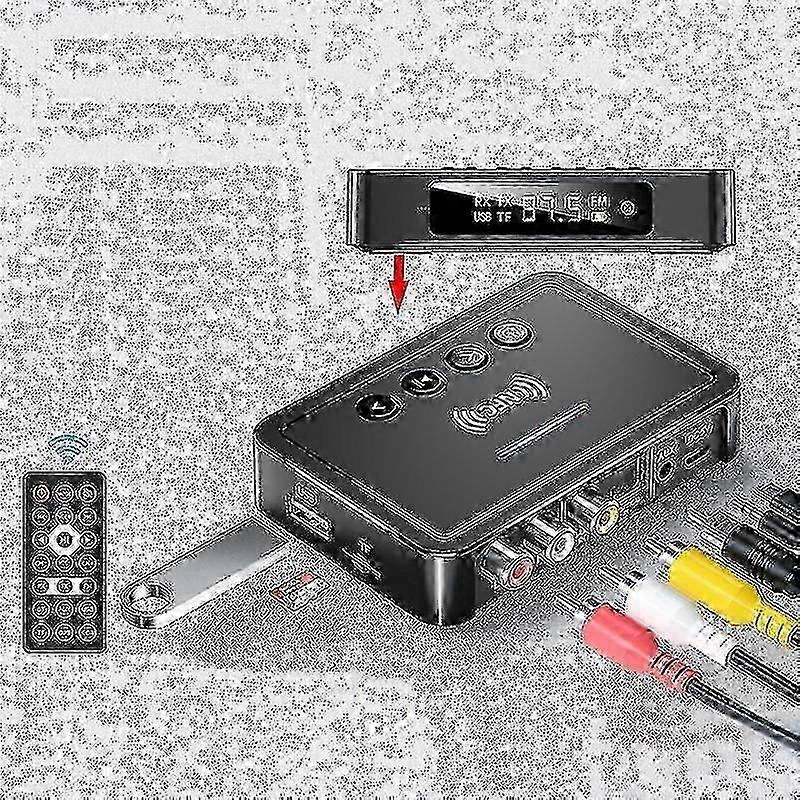 Nfc Bluetooth Receiver 5.0 Bluetooth Transmitter Fm Three In One Bluetooth Adapter Computer