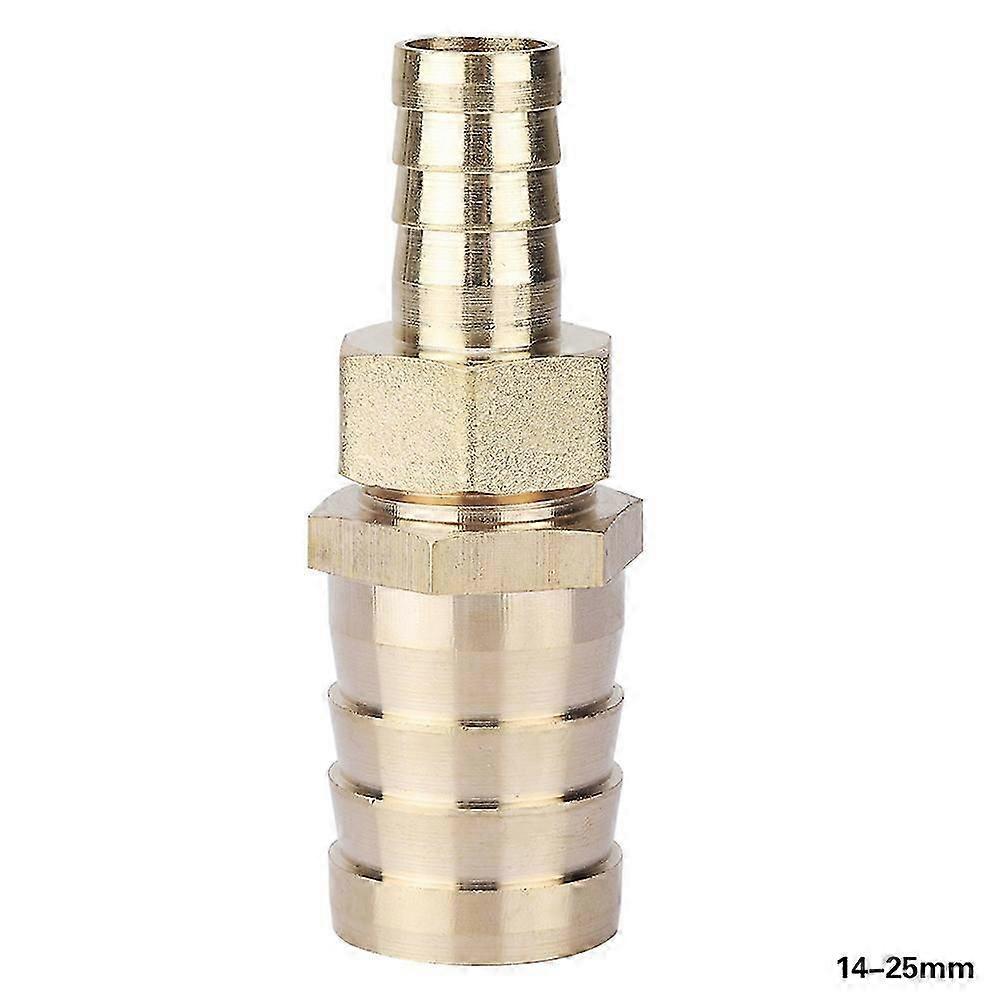 Brass Barbed Reducing Bushing Female Thread Pipe Fitting Connector Adapter (14-25mm)