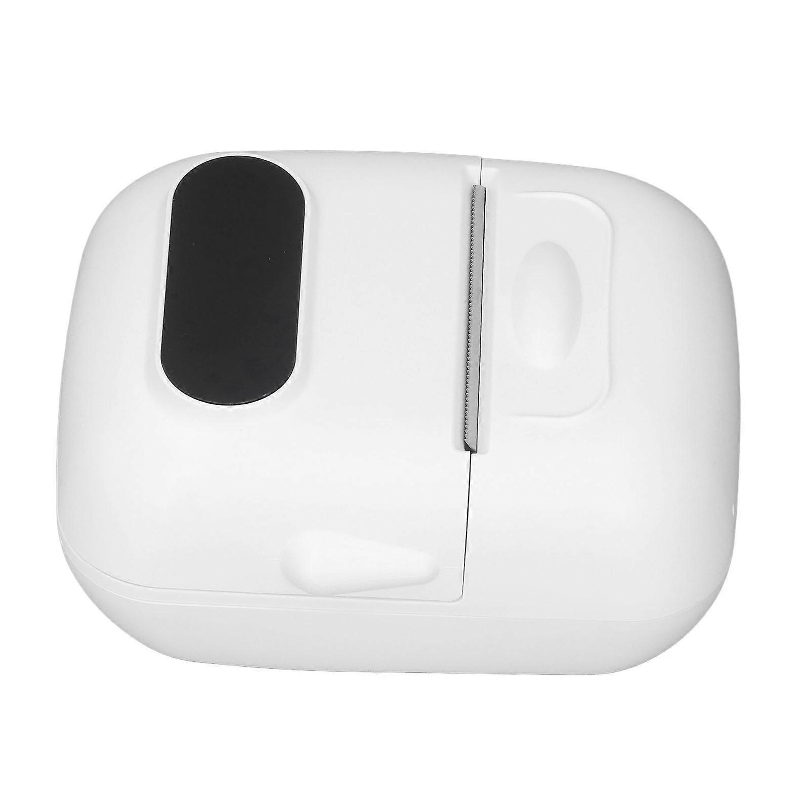 Thermal Printer Bluetooth 4.0 Rechargeable Inkless Label Printer for Barcode Tag Marker White
