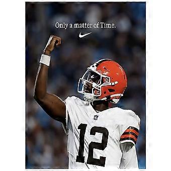 Shedeur Sanders Solo es cuestión de tiempo Rompecabezas de fútbol Nike Estilo 270