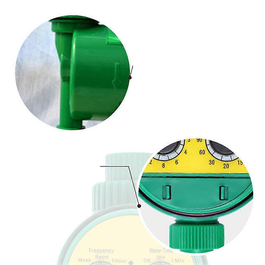Hose Water Timer Automatic Electric Garden Watering Timer Controller Abs Plastic Rotary Knob Design 1Set