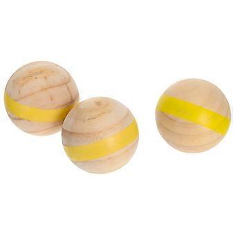 Wooden Bocce Ball for Playing 9Pcs Outdoor Garden Family Fun Activities