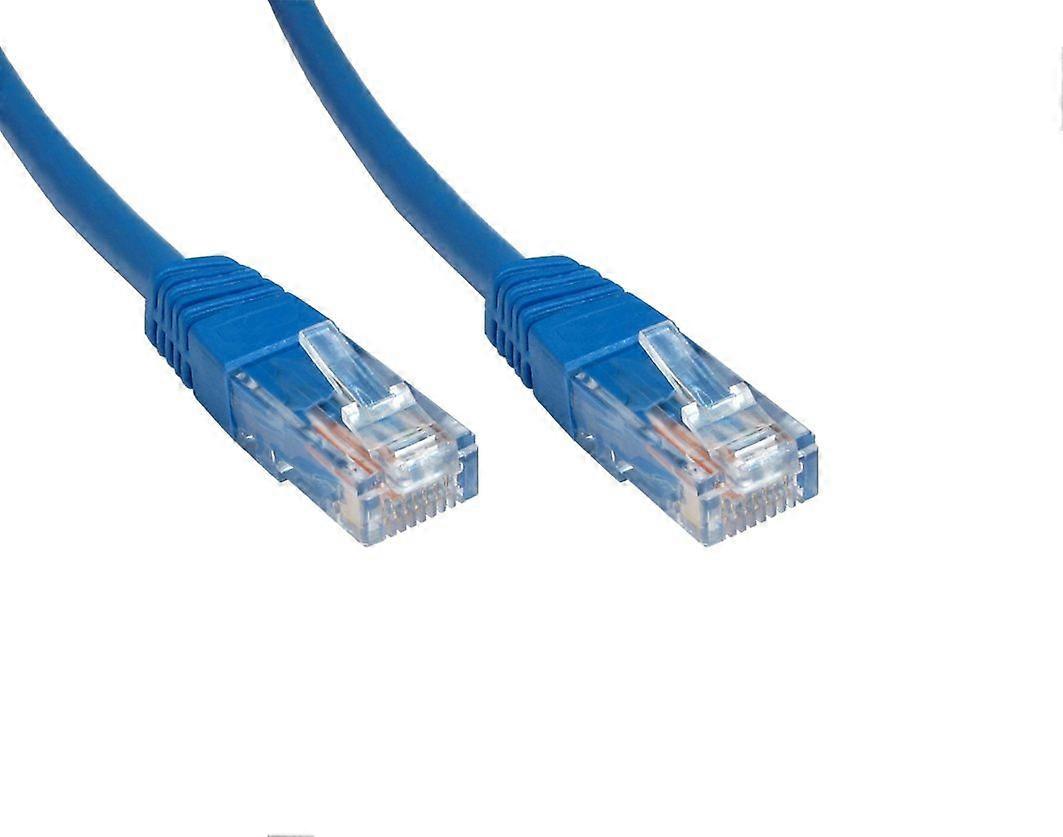 CMS Cables 1m Cat6 Networking Patch Cable - Blue