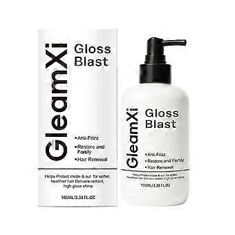 Sérum capillaire anti-frisottis 100 ml, soin sans rinçage à base de plantes pour des cheveux doux, lisses et brillants