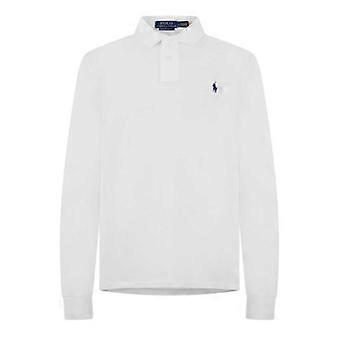 Ralph Lauren Mens Cotton Slim Long-Sleeved Polo Shirt