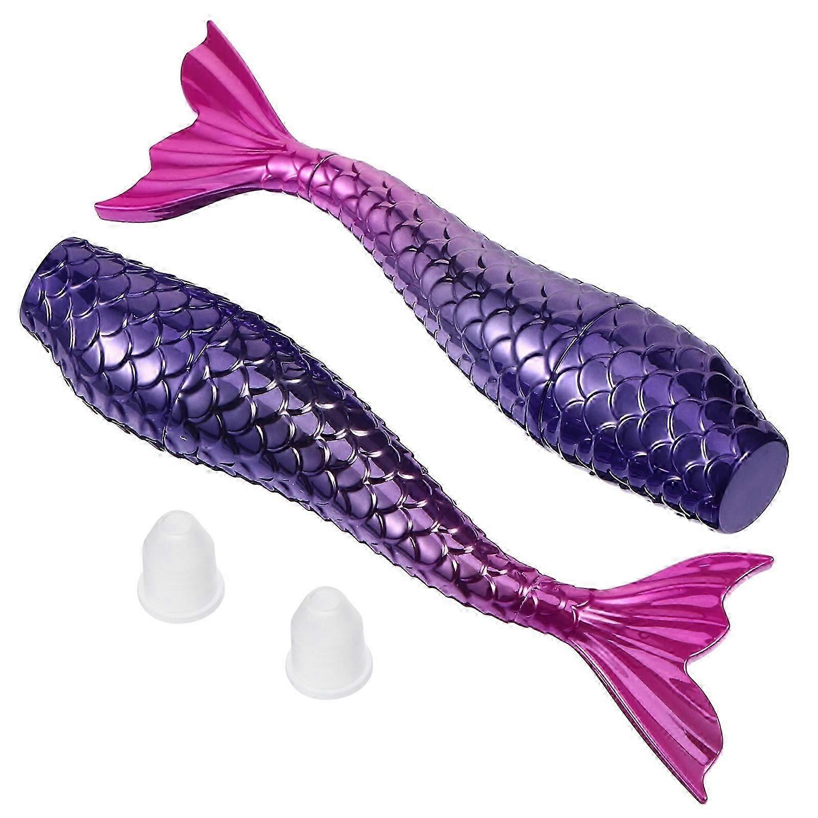 Empty Eyeliner Tubes 2Pcs Plastic Lightweight Durable For Retailers Storage Solution