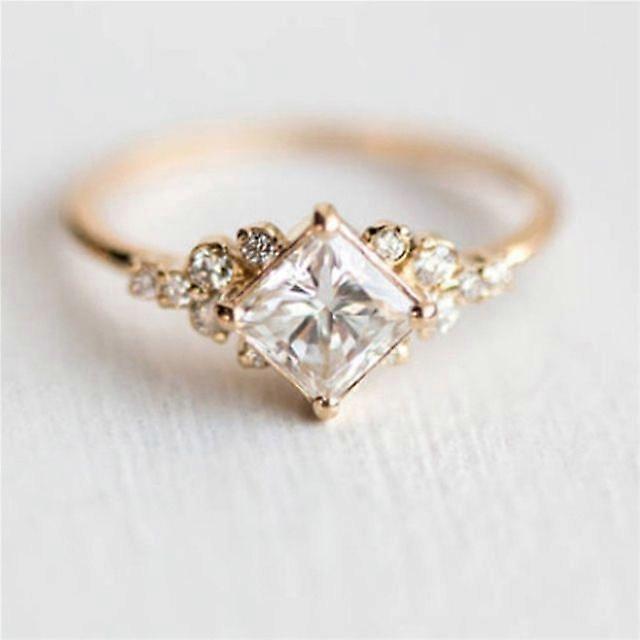 Geometric Square Rings, Ring Size:8